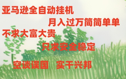 亚马逊全自动浏览挂机，，收益稳定且前景广阔-玖哥网创