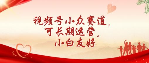 视频号小众赛道，可长期运营，小白友好【揭秘】-玖哥网创