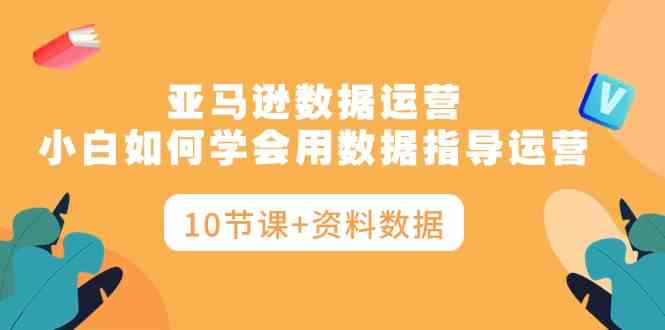 （10158期）亚马逊数据运营，小白如何学会用数据指导运营（10节课+资料数据）-玖哥网创