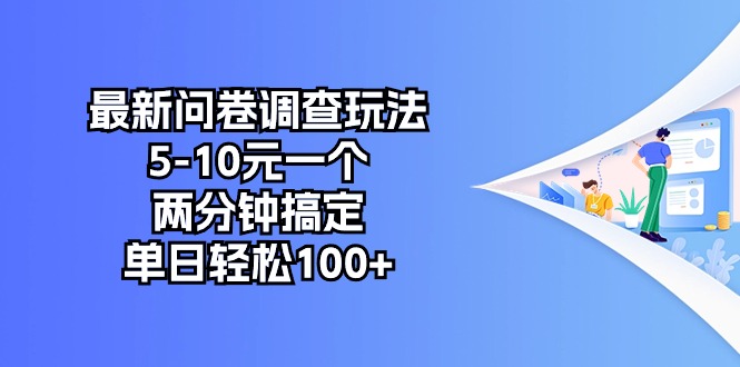 （10606期）最新问卷调查玩法，5-10元一个，两分钟搞定，单日轻松100+-玖哥网创