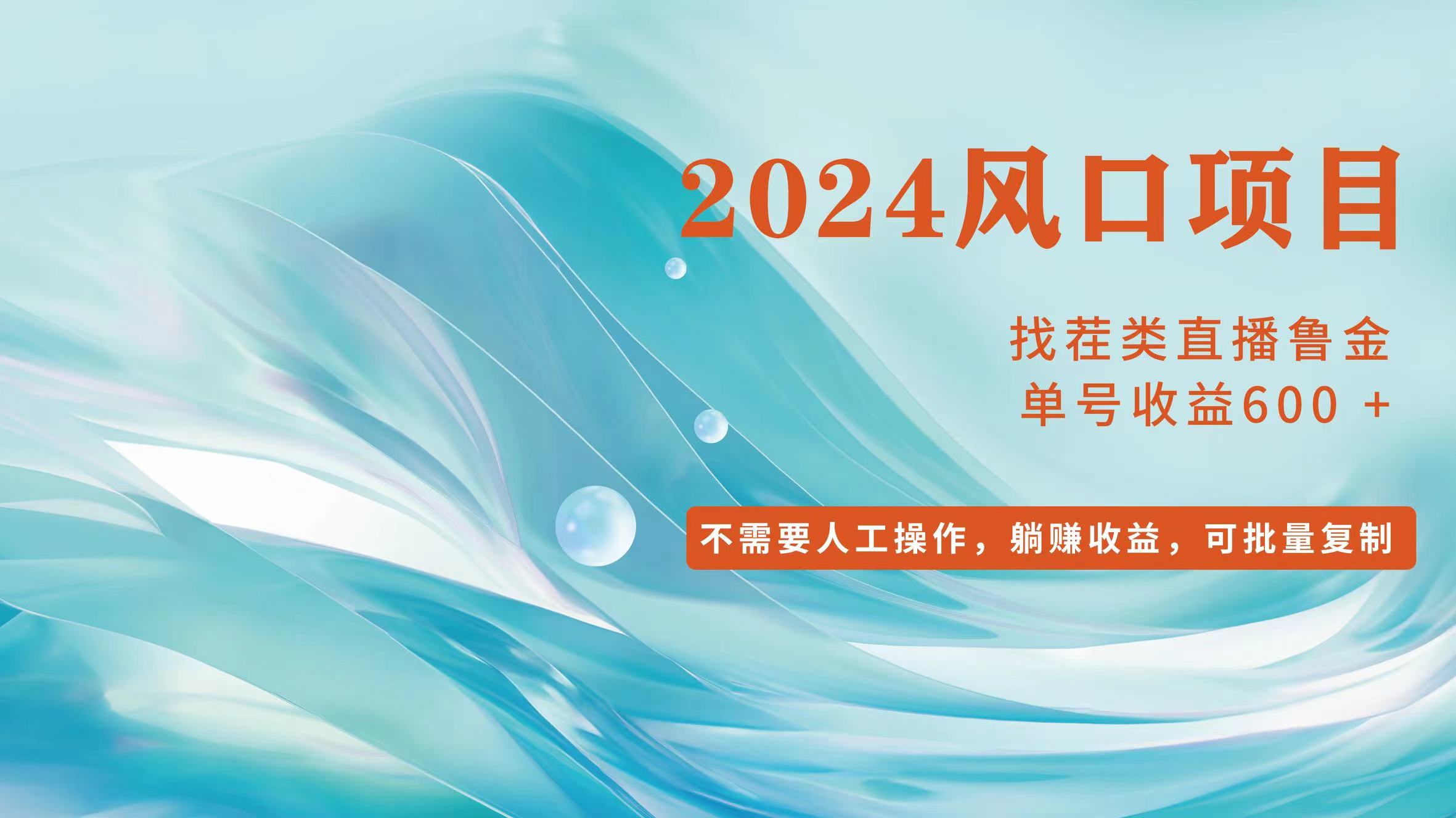 （11868期）小白轻松入手，当天收益600➕，可批量可复制-玖哥网创