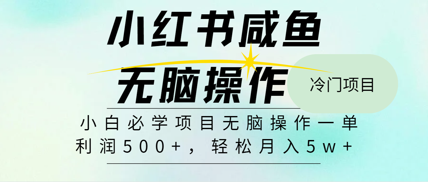 全网首发2024最热门赚钱暴利手机操作项目，简单无脑操作，每单利润最少500+-玖哥网创