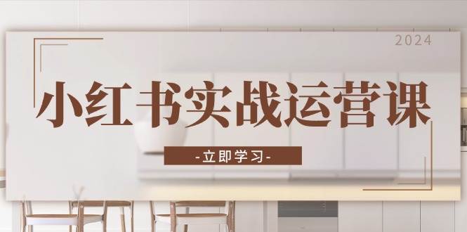 （13238期）小红书实战运营课：从开通店铺到直播话术，打造爆款笔记与高效直播-玖哥网创