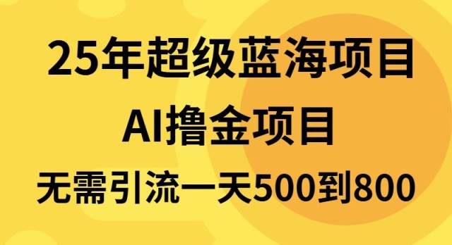 （13746期）25年超级蓝海项目一天800+，半搬砖项目，不需要引流-玖哥网创