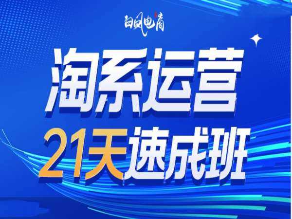 淘系运营21天速成班35期，年前最后一波和2025方向-玖哥网创