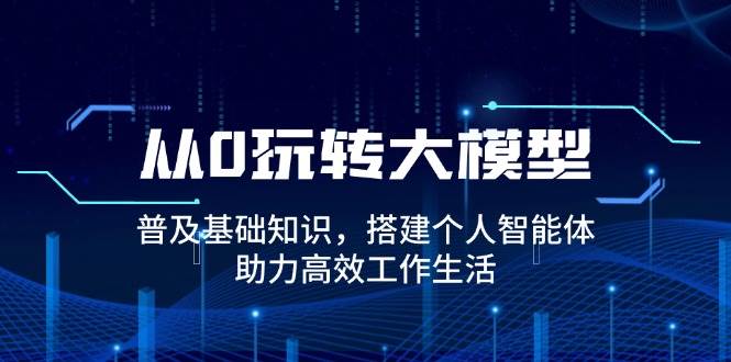 （14009期）从0玩转大模型，普及基础知识，搭建个人智能体，助力高效工作生活-玖哥网创