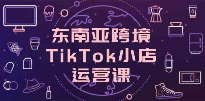东南亚跨境TikTok小店运营课，掌握店铺设置与流量转化核心技巧-玖哥网创