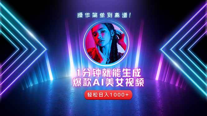 （14702期）2025年最强副业：用AI做短视频，从零开始打造爆款账号！-玖哥网创