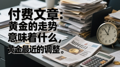 付费文章：黄金的走势意味着什么，如何看待黄金最近的调整-玖哥网创