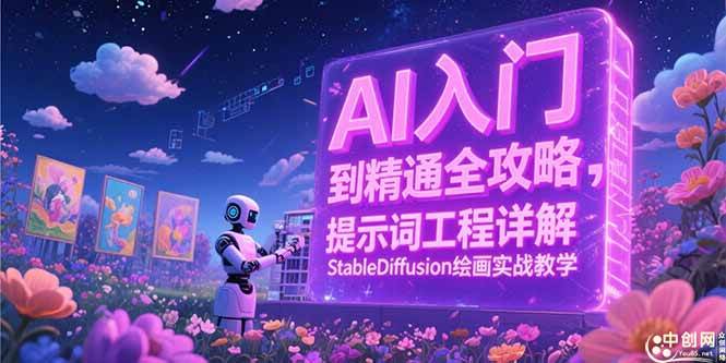 （15181期）AI入门到精通全攻略，提示词工程详解，StableDiffusion绘画实战教学-玖哥网创