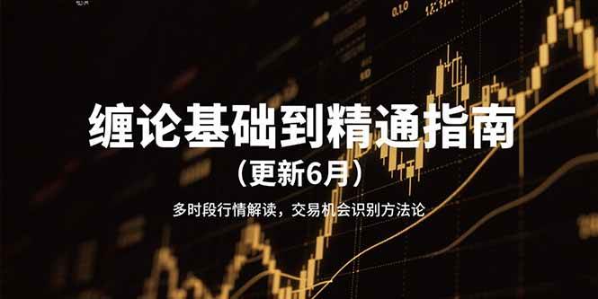 （15184期）缠论基础到精通指南（更新6月）多时段行情解读，交易机会识别方法论-玖哥网创