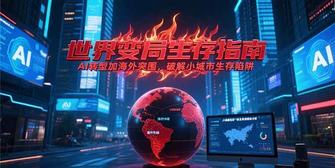 （15220期）付费文章《世界变局生存指南，AI转型加海外突围，破解小城市生存陷阱》-玖哥网创