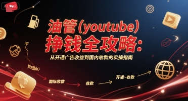 油管(youtube)挣钱全攻略：从开通广告收益到国内收款的实操指南-玖哥网创